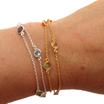 Well being Chakra Bracelet Gold-plated #2