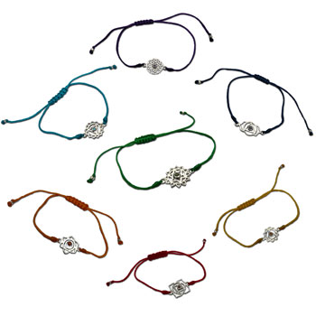 Chakra Bracelet Set of 7 Adjustable #3