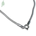Silver Snake Chain Necklace 22 Inches