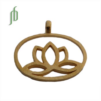 Lotus Pendant Gold Vermeil Enlightenment